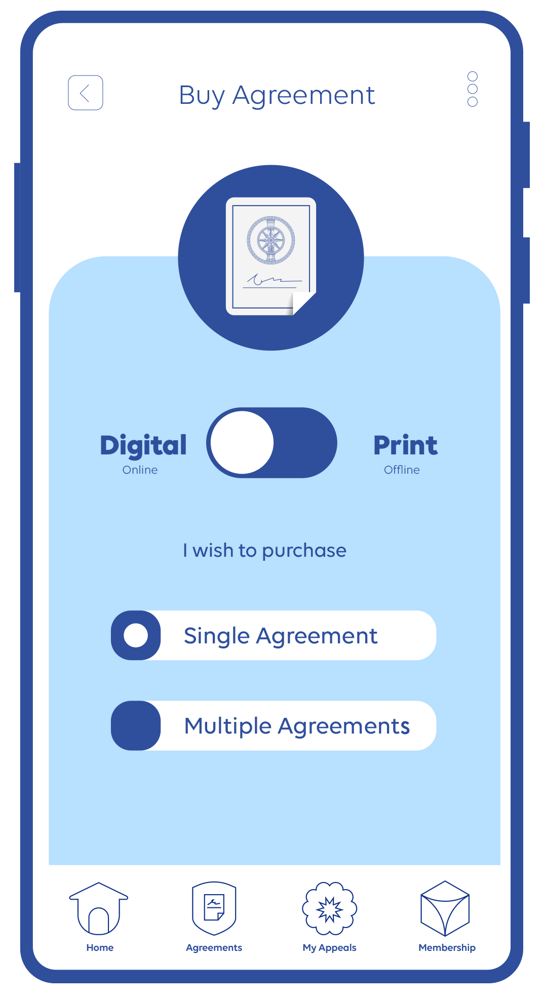 Private Court Mobile App